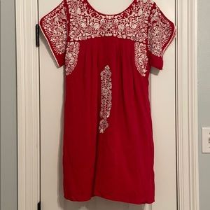 Buddy Love Embroidered Dress NWT